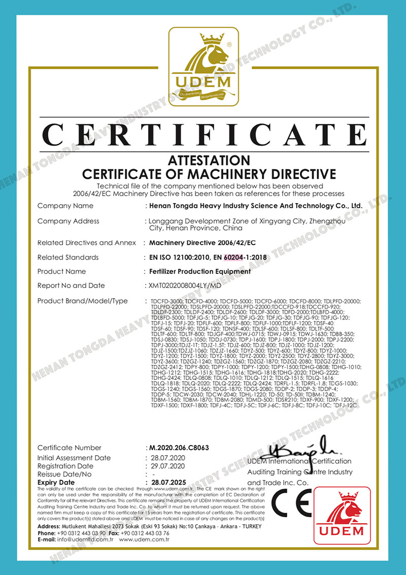 CE certificate